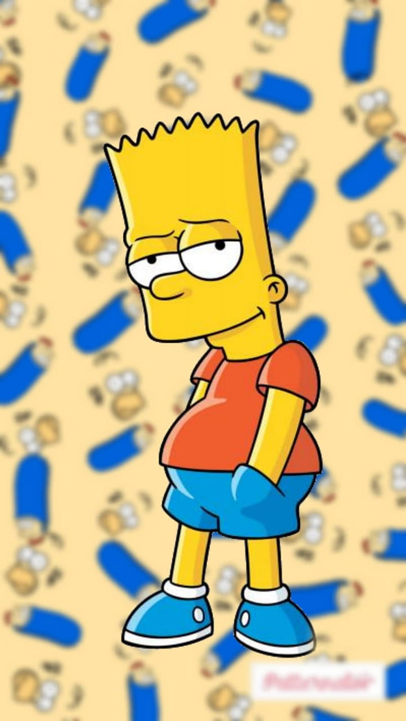 Bart, homer, homero, marge, simpson, HD phone wallpaper