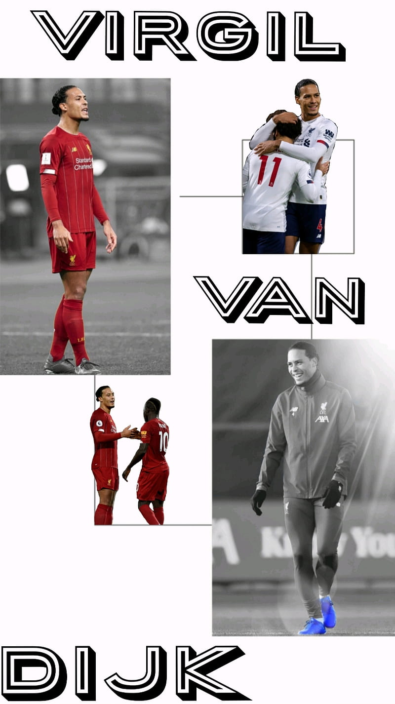 Virgil Van Dijk , football, liverpool, mane, mohammed salah, red, sadio mane, salah, soccer, van dijk, white, HD phone wallpaper