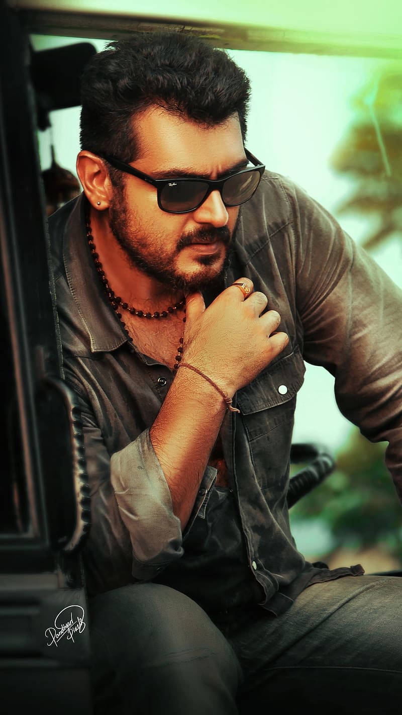 Thala Ajith , tamil actor, ajith kumar, tollywood, HD phone wallpaper
