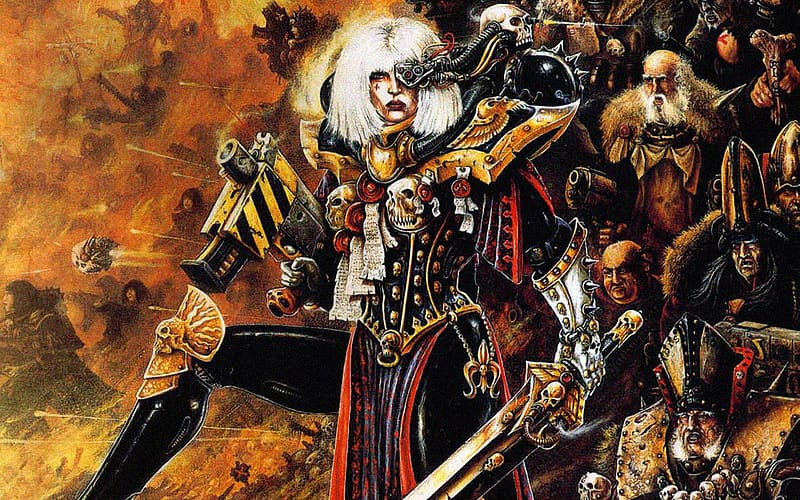 Warhammer, Video Game, Adepta Sororitas, Sisters Of Battle, HD wallpaper