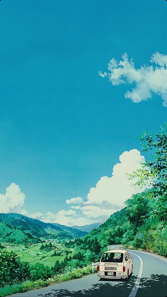 anime aesthetic, anime aesthetic, nature, HD phone wallpaper