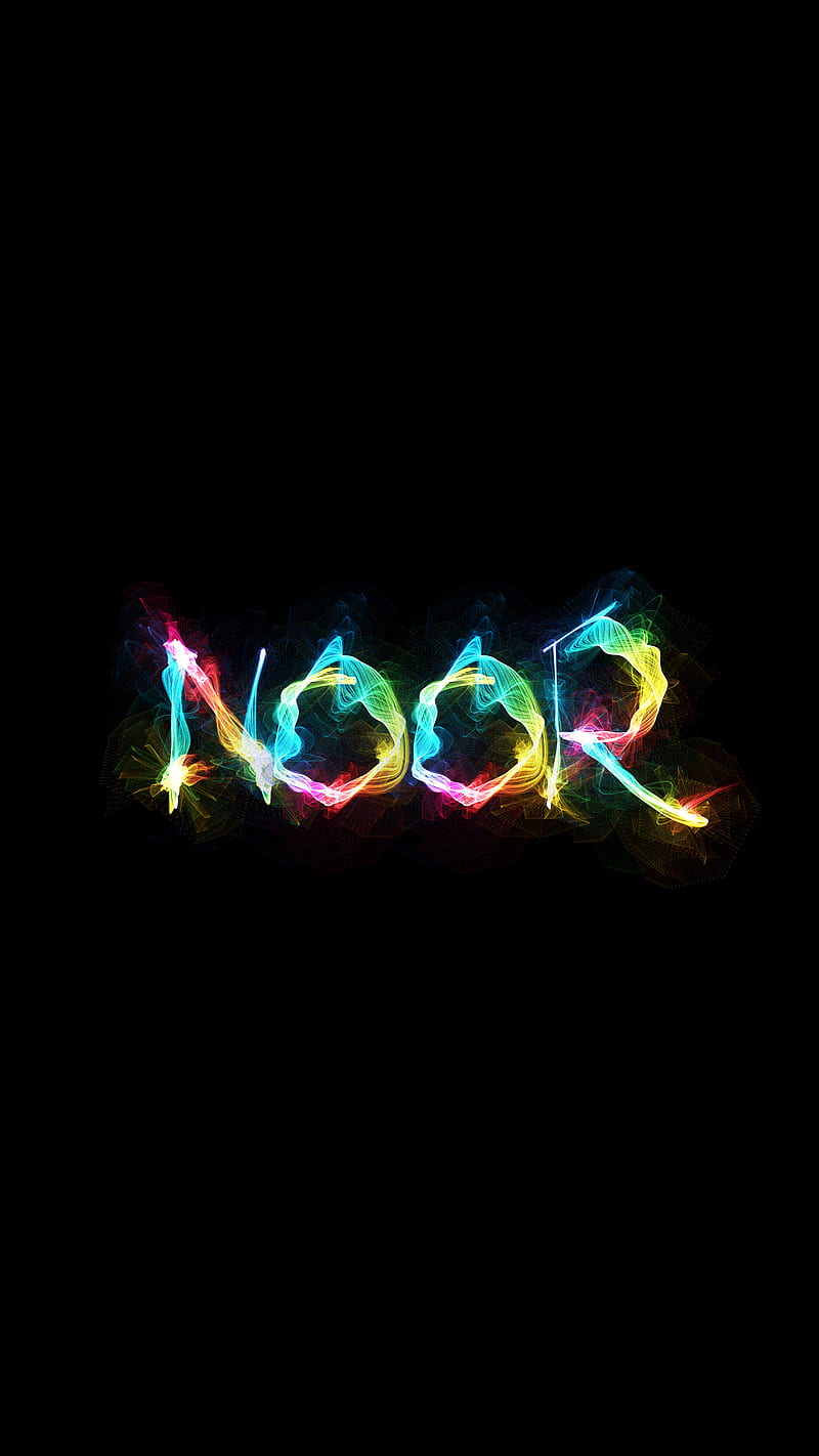 Noor, Flame names, Name, human, name design, people, person name, your names, HD phone wallpaper