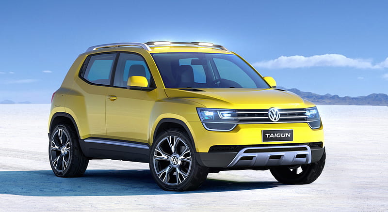 Volkswagen Taigun SUV Concept - Front , car, HD wallpaper