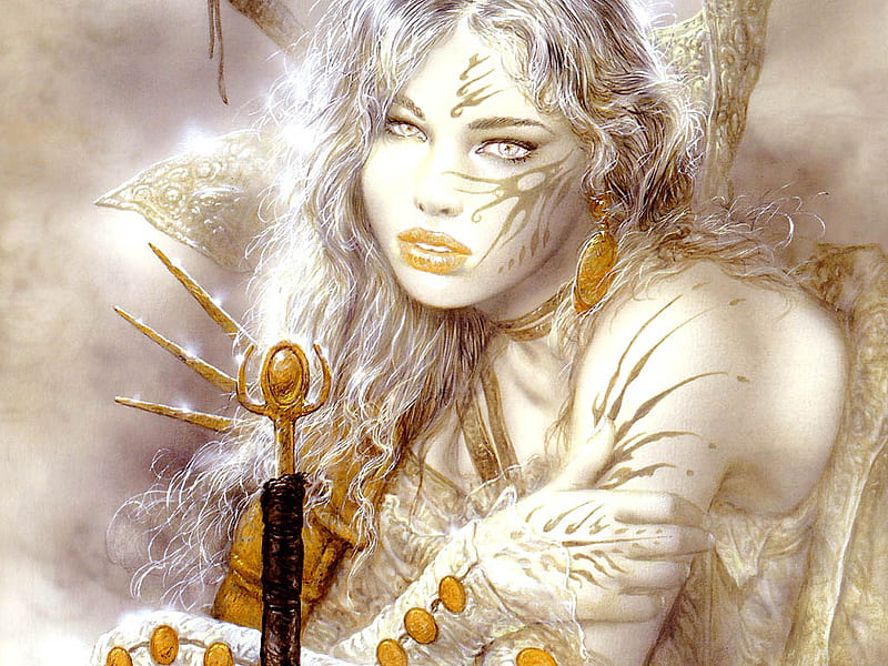 fatasy woman, fantasy, nice, woman, sword, HD wallpaper fatasy woman, fantasy, nice, woman, sword, HD wallpaper