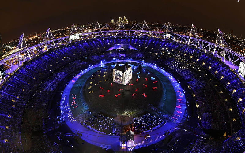 London 2012 Olympics opening ceremony 01, HD wallpaper