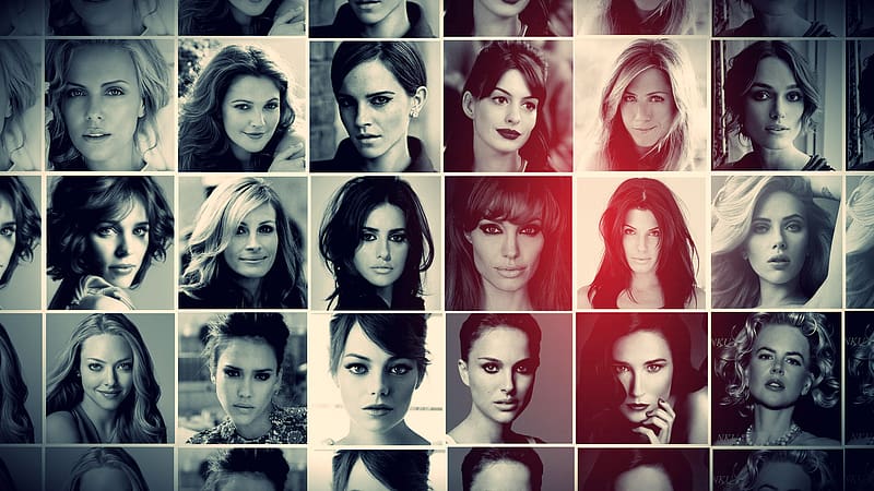 Collage, Celebrity, Actress, Actor, HD wallpaper Collage, Celebrity, Actress, Actor, HD wallpaper