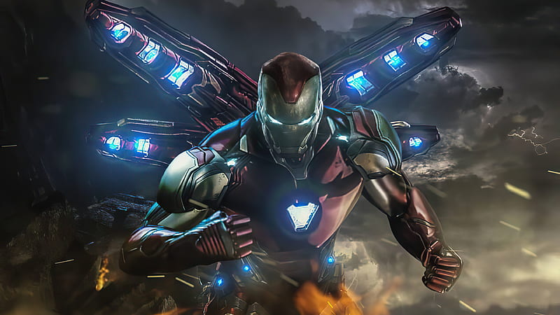 Iron Man 2020 Suit, iron-man, superheroes, artwork, artist, HD wallpaper