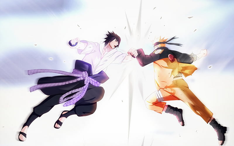 Naruto Anime Boy Fight Battle Naruto Shippuden Naruto Vs Sasuke Naruto HD  Naruto Wallpapers, HD Wallpapers