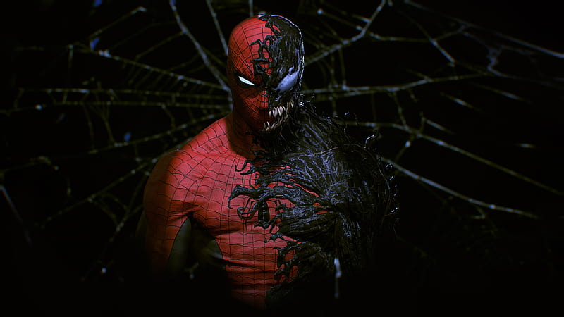 Venom taking Over Spider Man, HD wallpaper | Peakpx