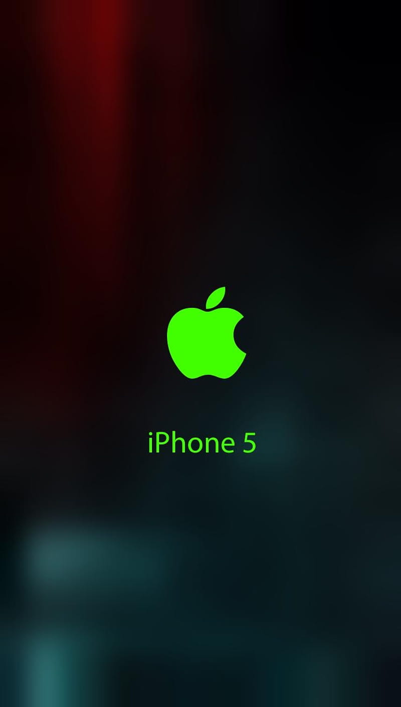 iPhone 5, apple, logo, HD phone wallpaper