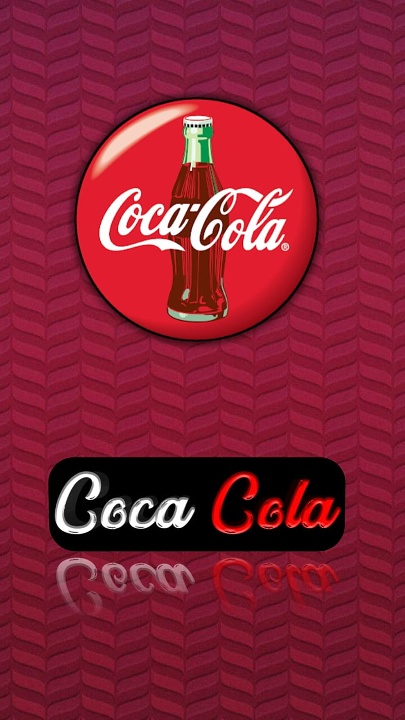 Coca cola, 3d, negro, marca, logo, rojo, blanco, Fondo de pantalla de  teléfono HD | Peakpx