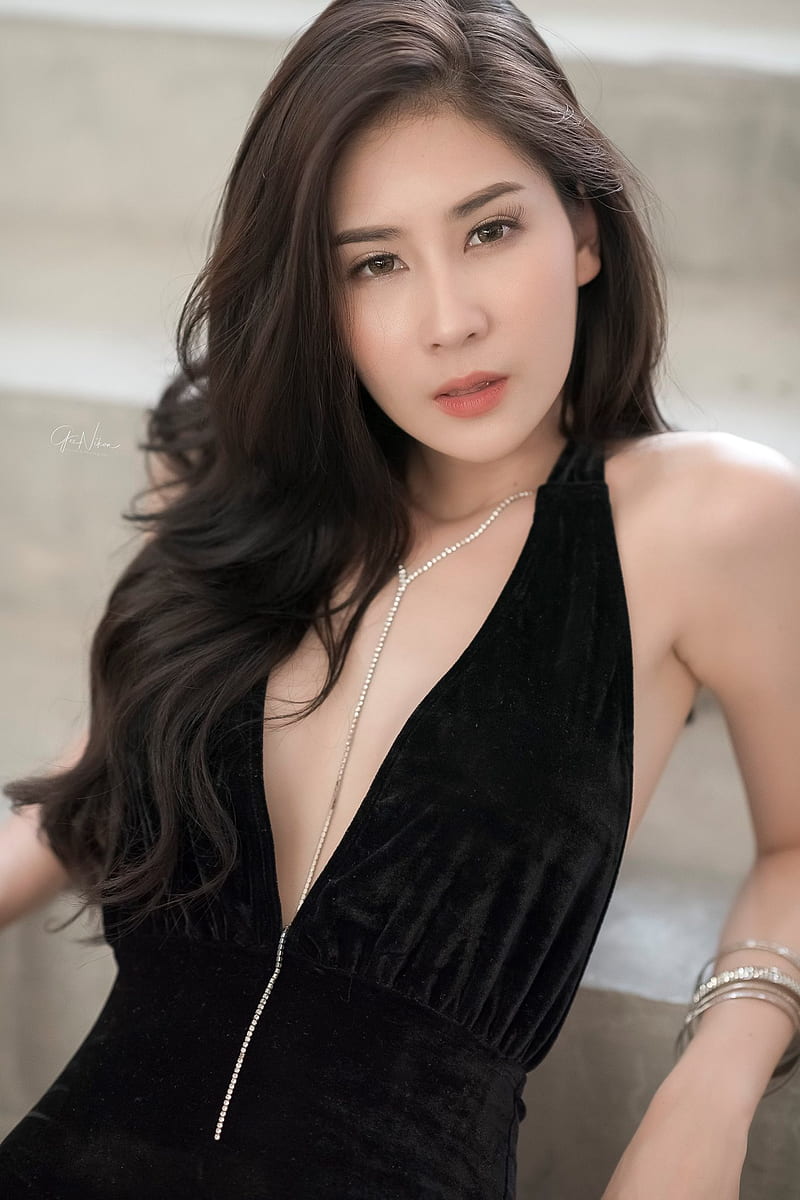 HD wallpaper: Pichana Yoosuk, model, Asian, Thai, Cup-E, women