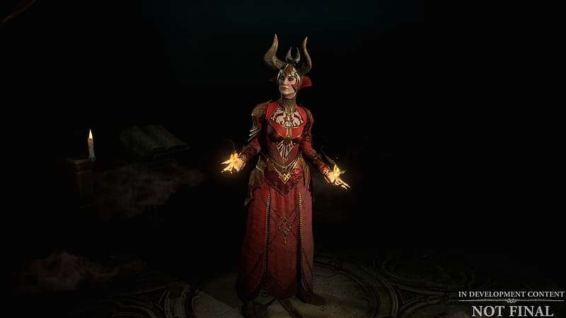 Diablo 4 Sorceress, HD wallpaper