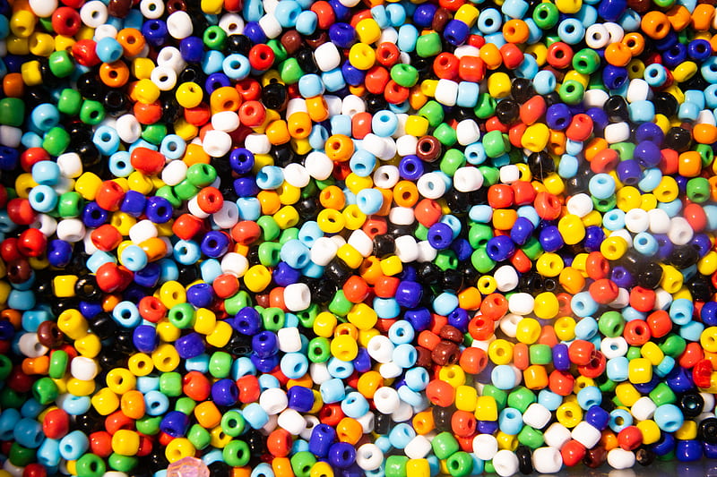 Assorted-color Beads, HD wallpaper