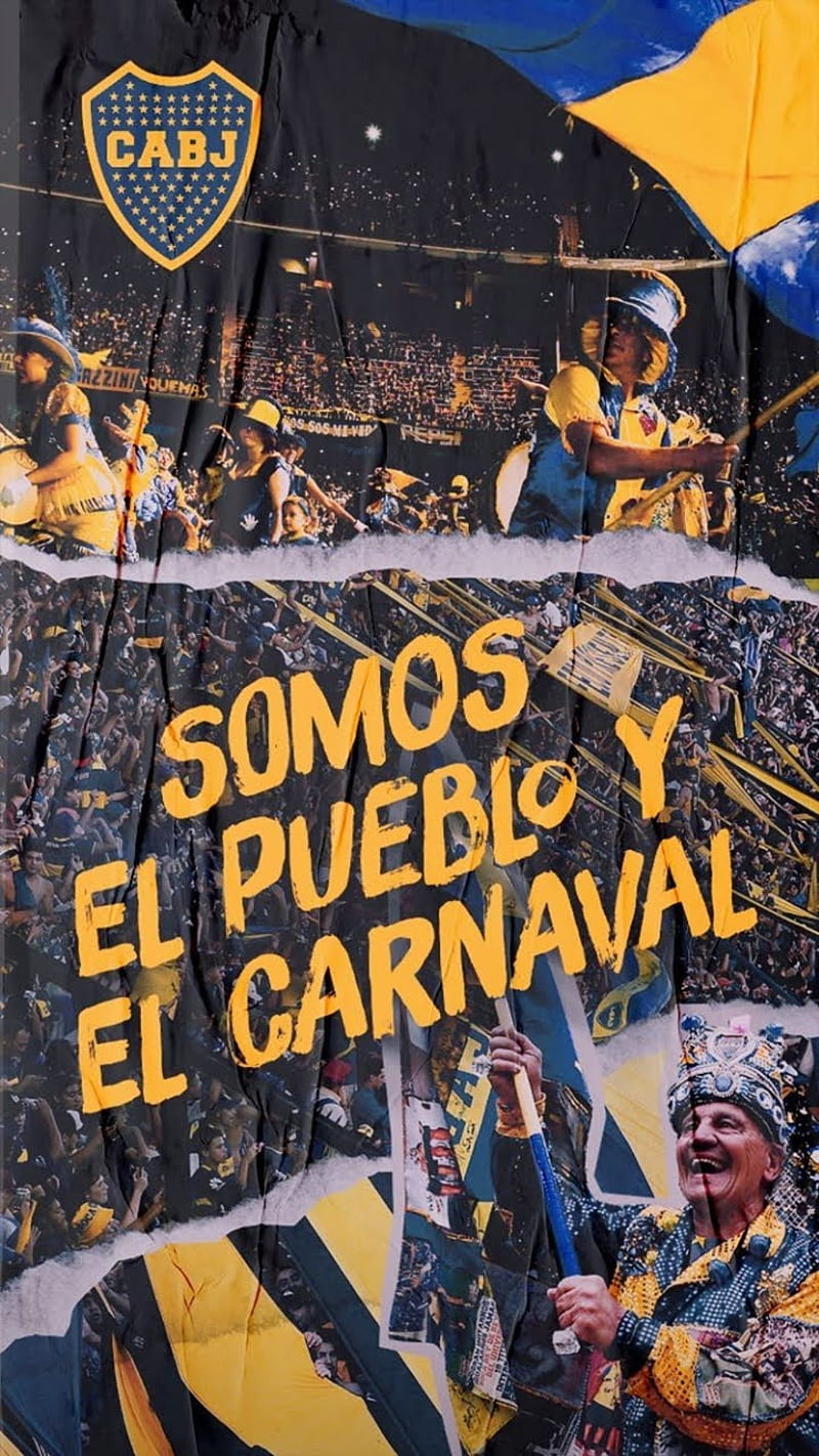 Boca pueblo, boca juniors, carnaval, HD phone wallpaper