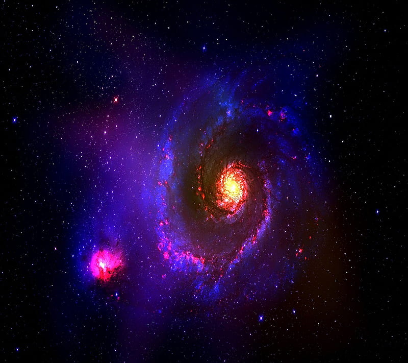 Black Hole, galaxy, outter space, HD wallpaper