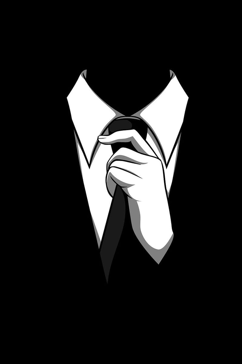 Black Tie, anonymous, HD phone wallpaper
