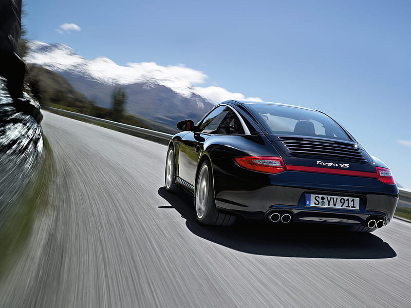 2011 Porsche 911 Targa 4S, Convertible, Flat 6, car, HD wallpaper