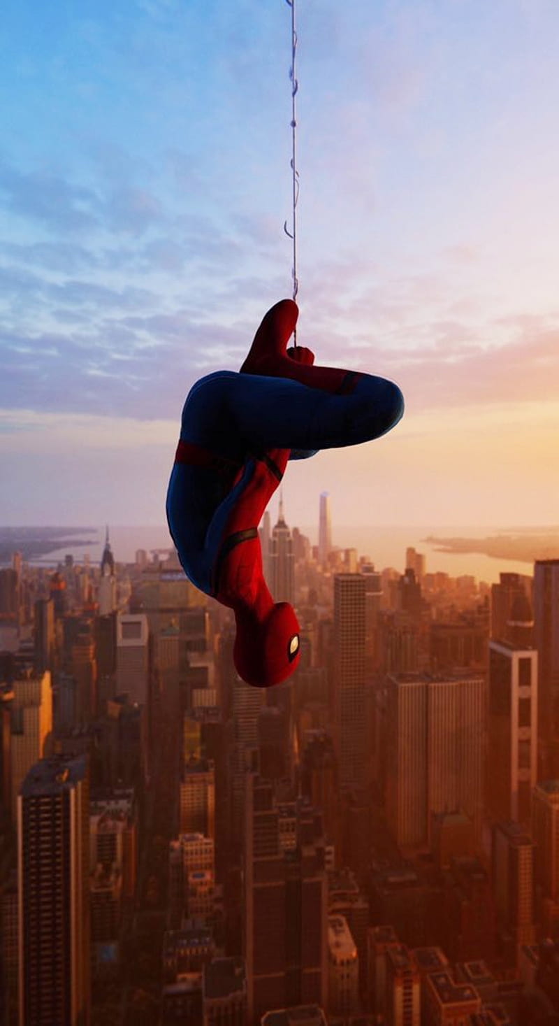 Spider Man, spider man ps4, avengers, marvel, tom holland, peter, game, ps4, art, HD phone wallpaper