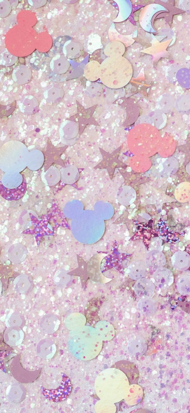 Disney Glitter, cute, girly, pastel, pink, pretty, sparkle, sparkles, HD phone wallpaper