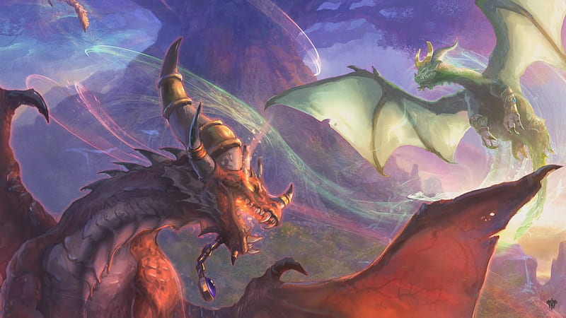 World Of Warcraft Dragonflight Wallpapers  Wallpaper Cave