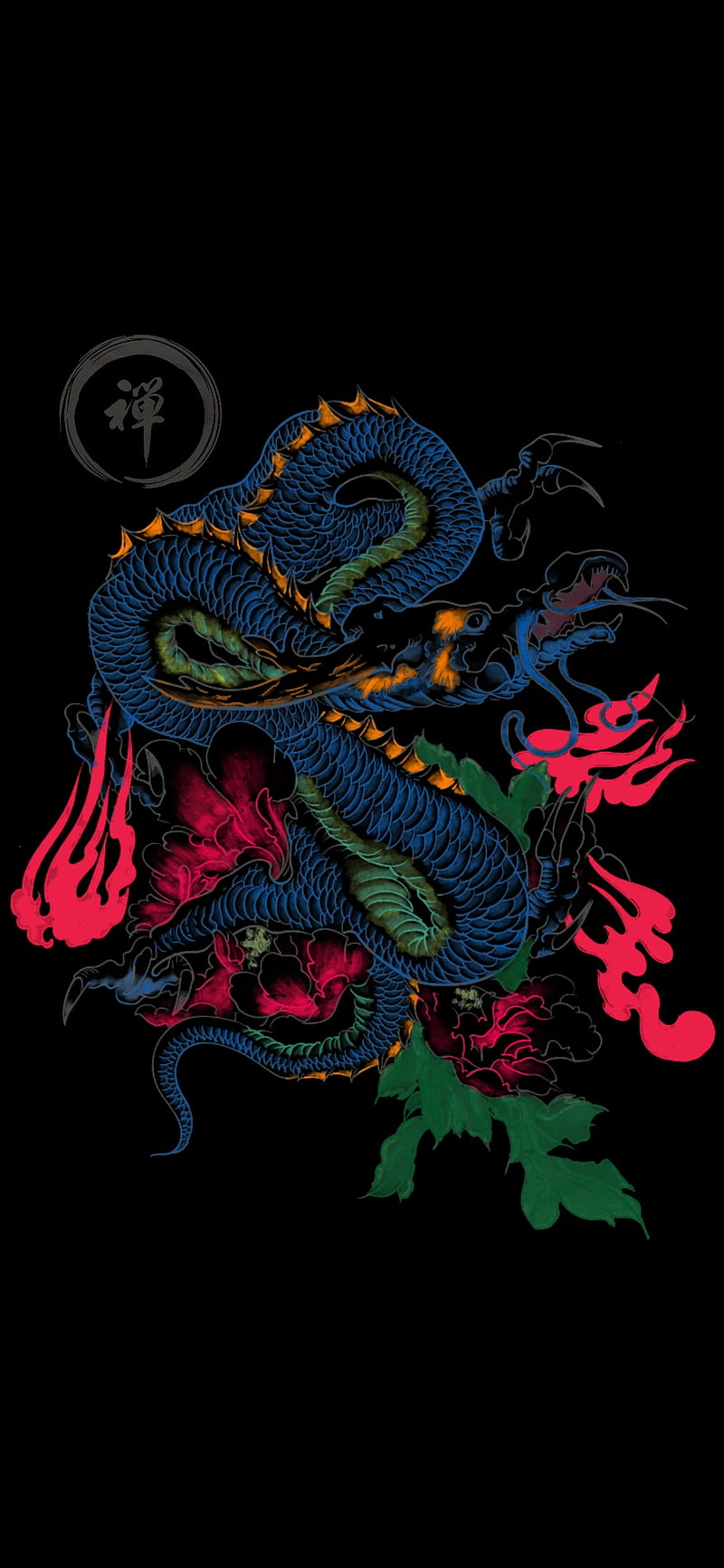 Dragon Tattoo, HD phone wallpaper | Peakpx