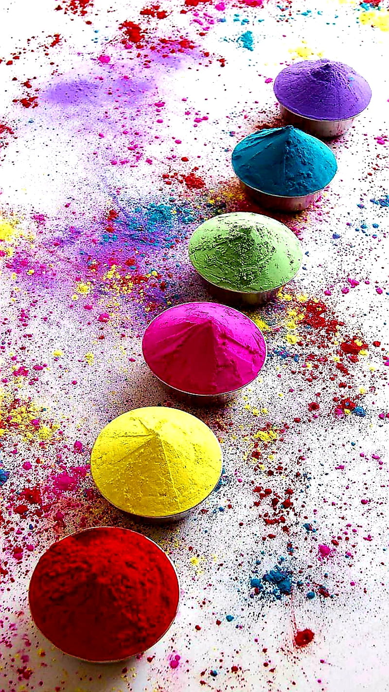 Holi Colours, darkblue, festival, lightgreen, pink, purple, red, yellow, HD  phone wallpaper | Peakpx