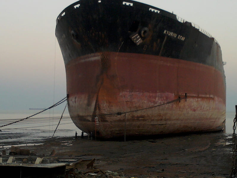 The shipyards at Alang, alang recycle, around the world, approximately, l ships, salvaged, HD wallpaper