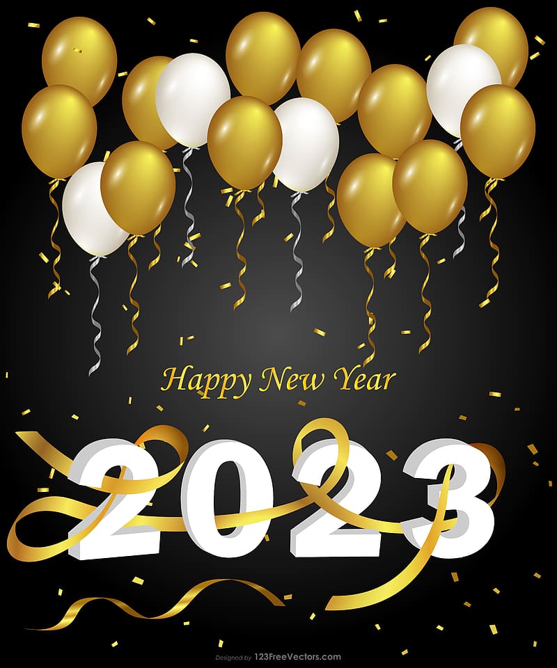 New Year 2023, Happy New Year 2023, HD phone wallpaper