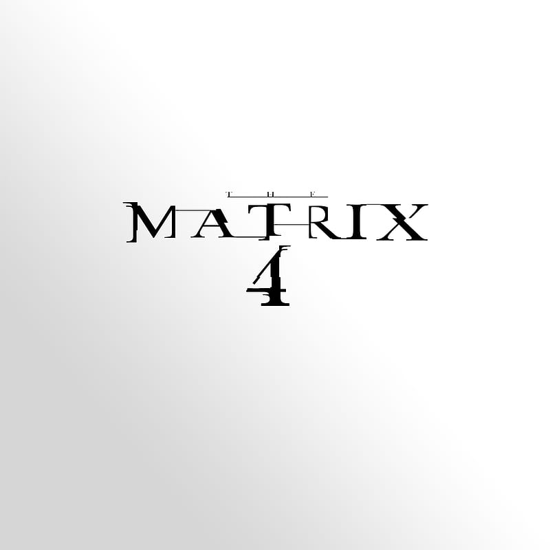The Matrix 4 Logo, HD phone wallpaper