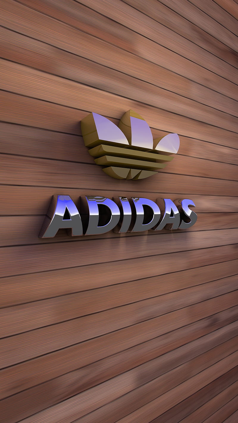 Adidas, logo, HD phone wallpaper