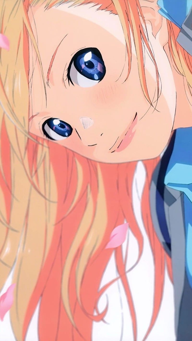 Download imagens Shigatsu wa Kimi no Uso, Kaori Miyazono, Mentira em abril,  retrato, personagem principal, mangá japonês, personagens de anime monitor  com uma resolução 2880x1800. Papéis de parede