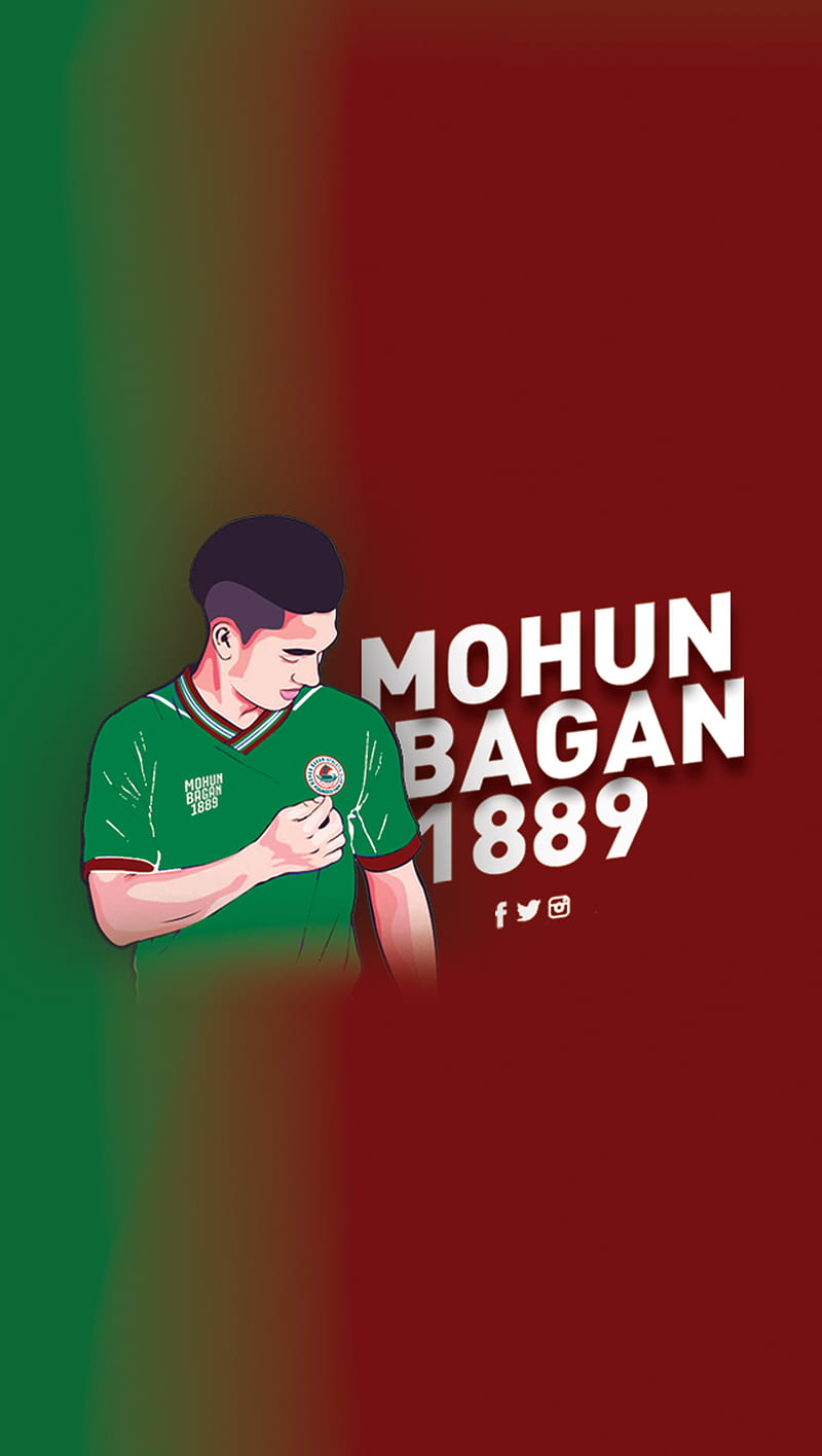 Mohun Bagan 1889, football, india, indian football, indian football club, kolkata, mariners, mohun bagan, mohunbagan, esports, HD phone wallpaper