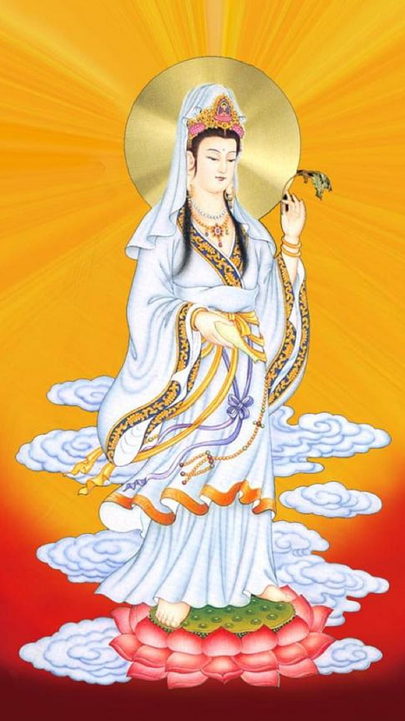 Guan yin pu sa, religion, spiritual, HD phone wallpaper