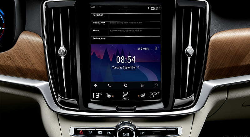 2017 Volvo V90 Cross Country - Android Auto Start Screen, car, HD wallpaper  | Peakpx