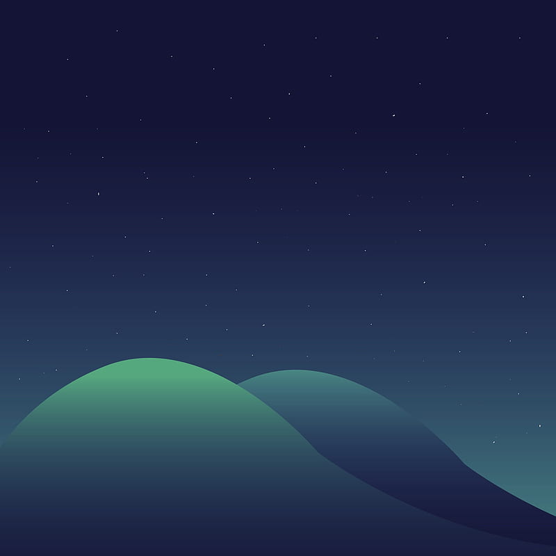 Night Time, space, mix, gente, earth, blue, green, HD phone wallpaper