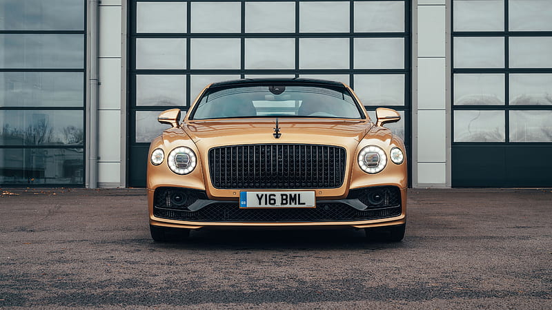 Bentley Flying Spur V8 2021 2 Cars, HD wallpaper