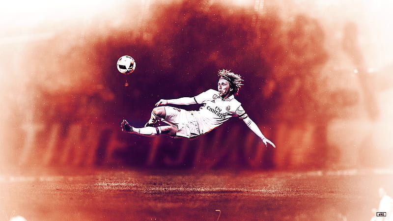 Soccer, Luka Modrić, Real Madrid C.F., HD wallpaper