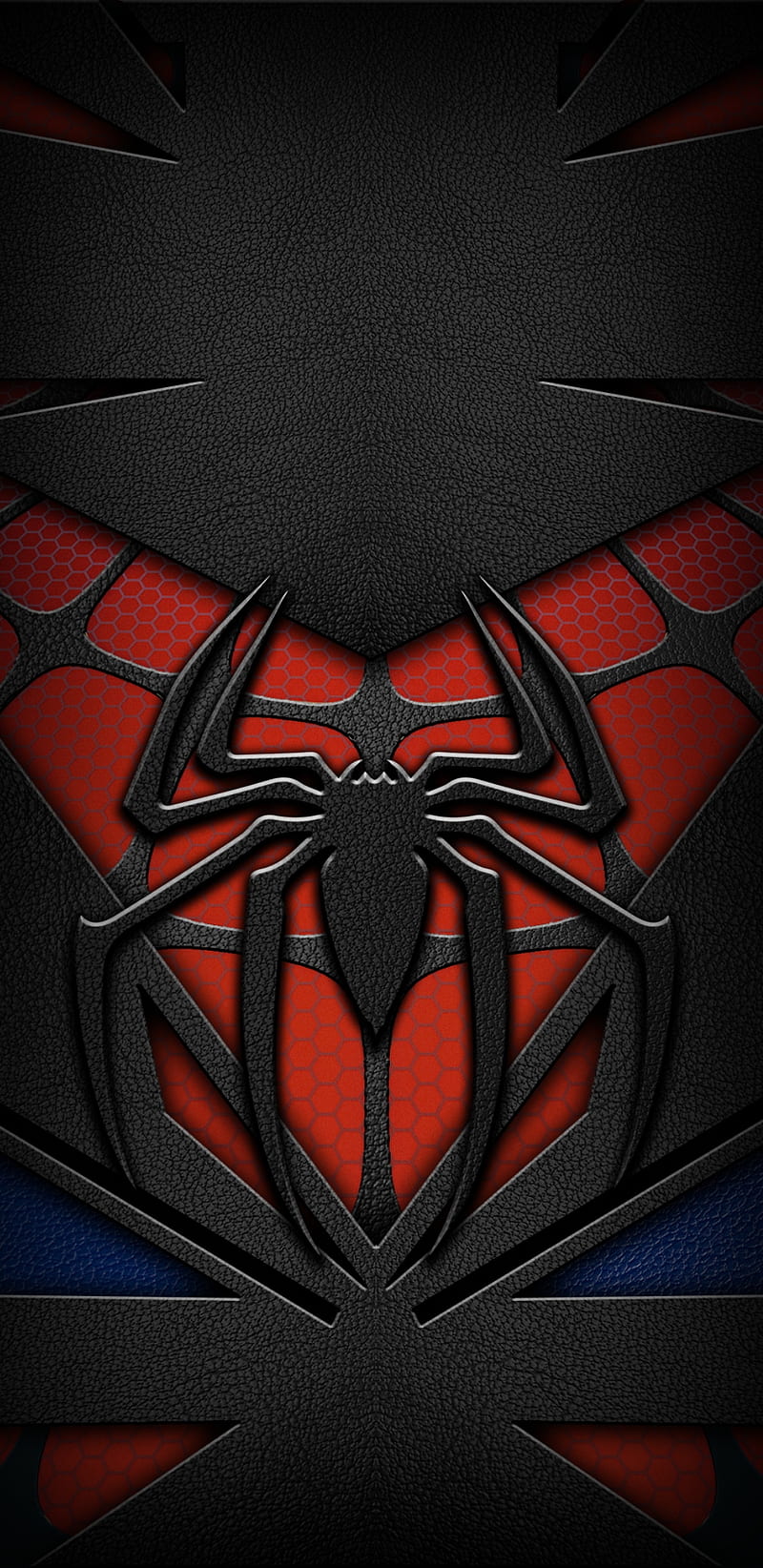 Spider, faces, logo, HD phone wallpaper