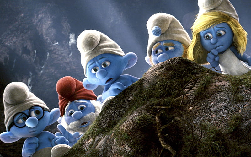 The Smurfs 3D Movie 06, HD wallpaper