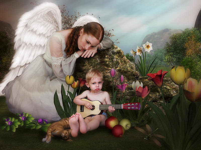 Мой маленький ангел. My little Angel [Feodosiy] (мой маленький ангел). @Grannysania:little Angel. Little angel на русском языке