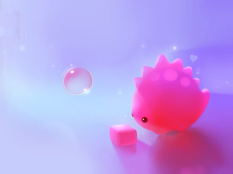 Kawaii • For You, Cute Pink and Blue Kawaii, HD wallpaper