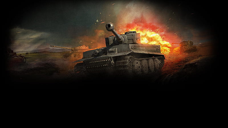World Of Tanks Tank With Fire On Back World Of Tanks Games, HD wallpaper