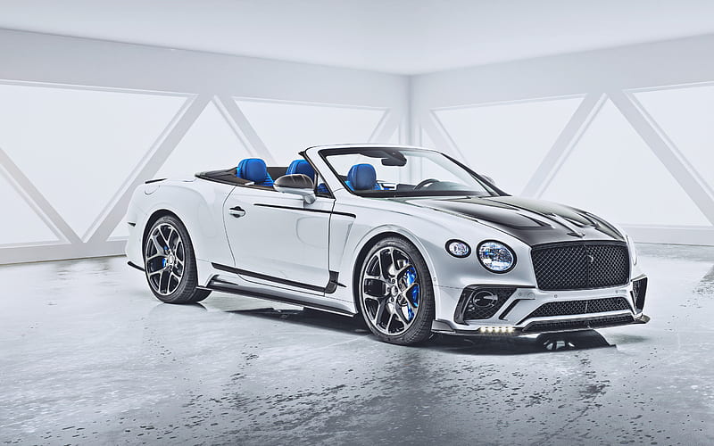 Mansory Bentley Continental GT Convertible, tuning, 2020 cars, supercars, luxury cars, 2020 Bentley Continental GT Convertible, Bentley, HD wallpaper