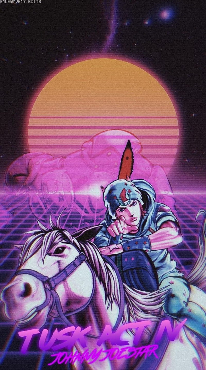 Johnny Aesthetic, jojo bizarre adventure, johnny joestar, tusk act 4, HD phone wallpaper