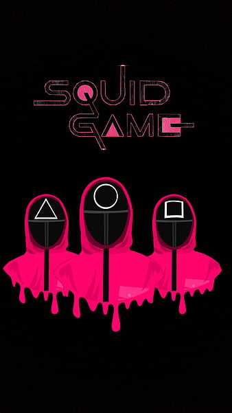 SQUID GAME, pink, SQUIDGAME, HD phone wallpaper