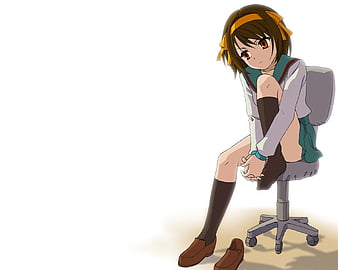 The Melancholy Of Haruhi Suzumiya Wallpaper by AuraMastr457 on