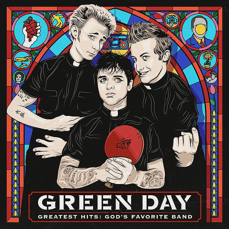 Green day, gods favorite band, greatest hits, HD phone wallpaper
