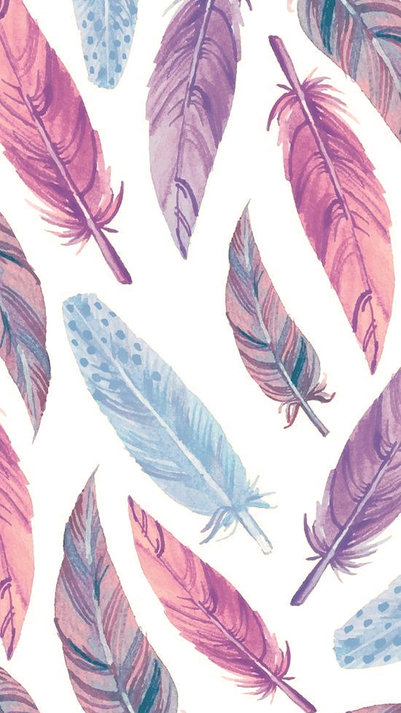 Feathers, feather, white, HD phone wallpaper