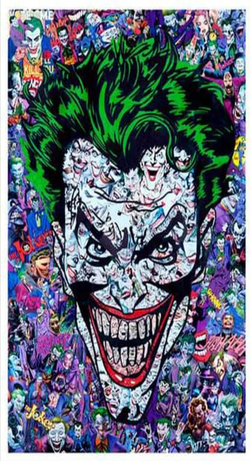Joker, arkham, batman, dc comics, five, gotham city, punch, team, teams, watch, wrench, HD phone wallpaper